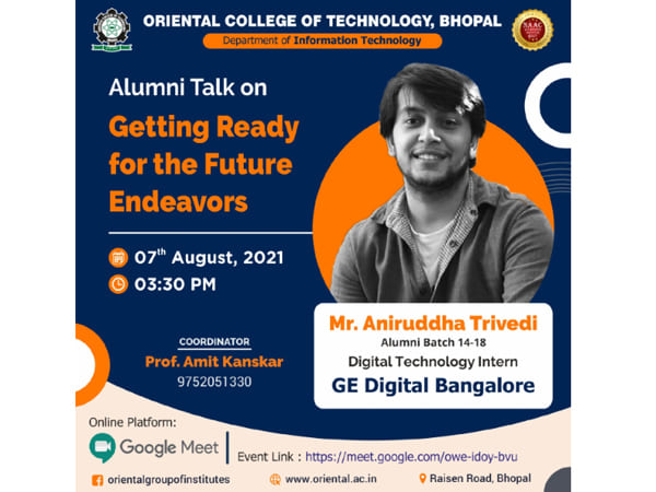 Alumni Talk 7 th August, 2021